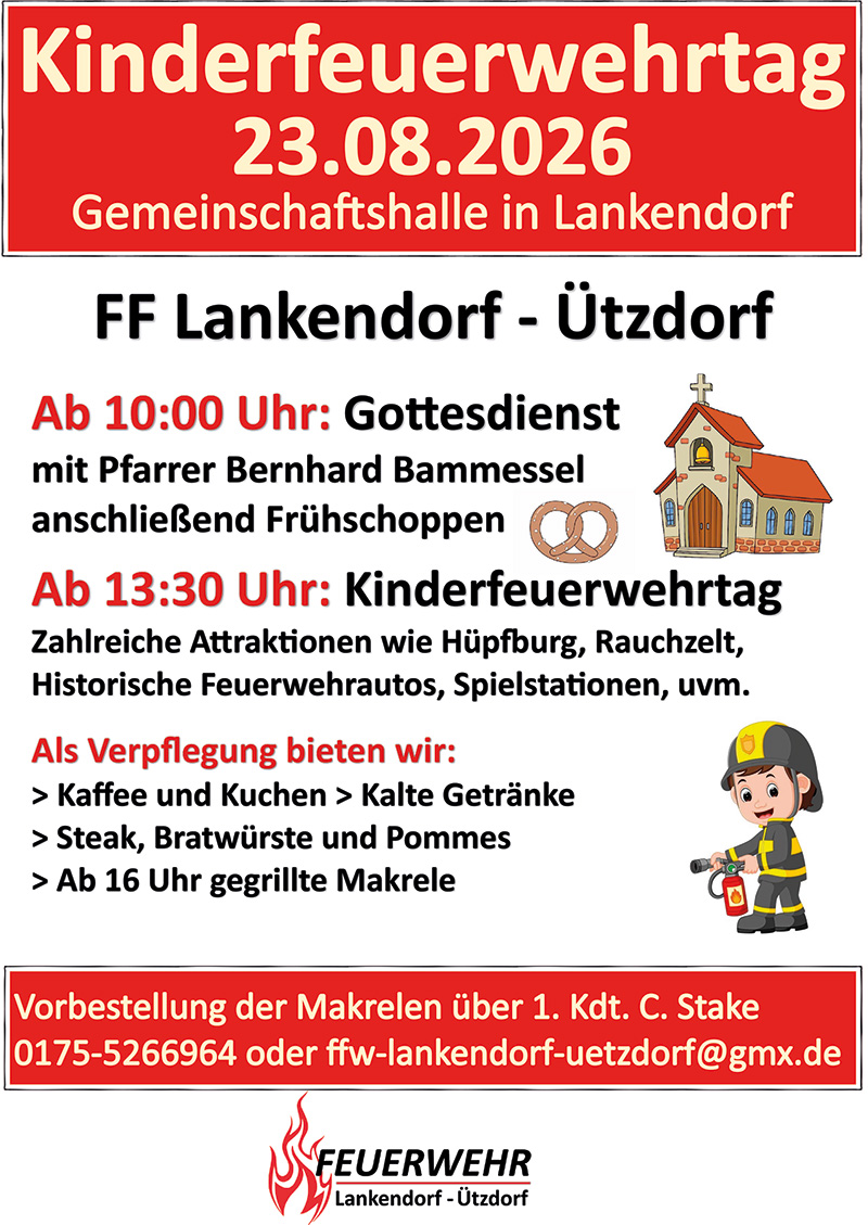 Kinderfeuerwehrtag