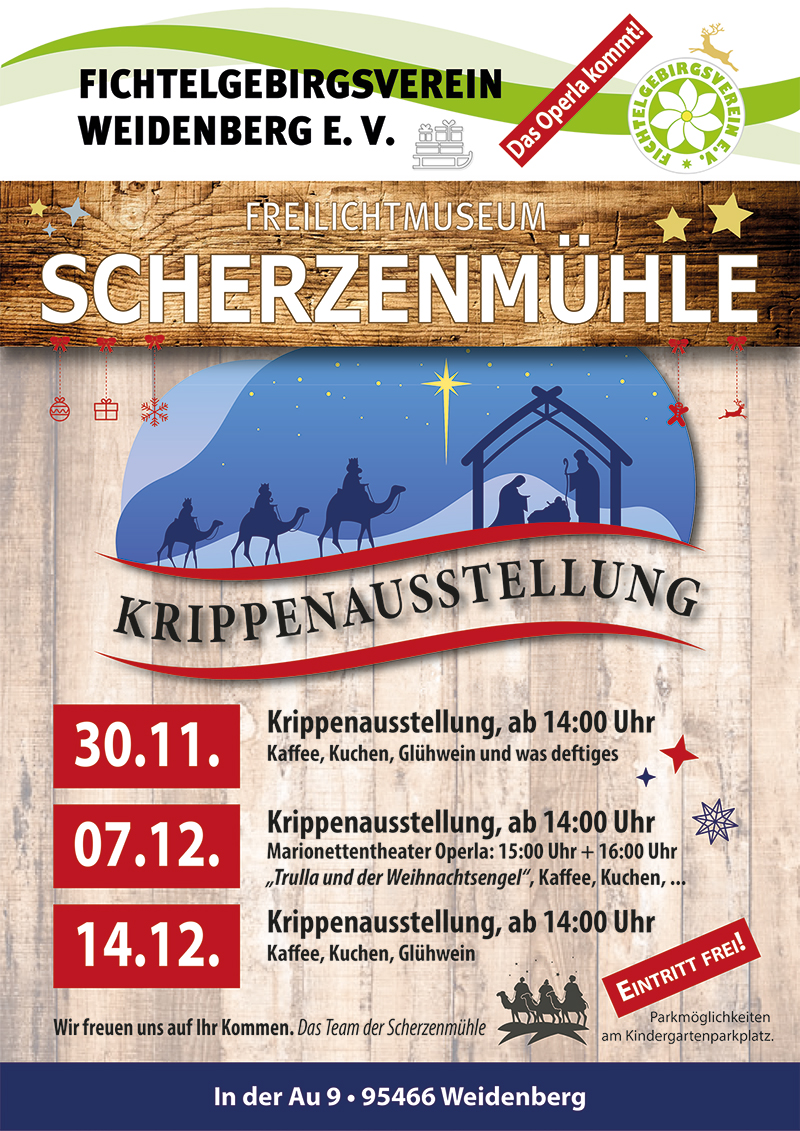 Krippenausstellung FGV-Weidenberg