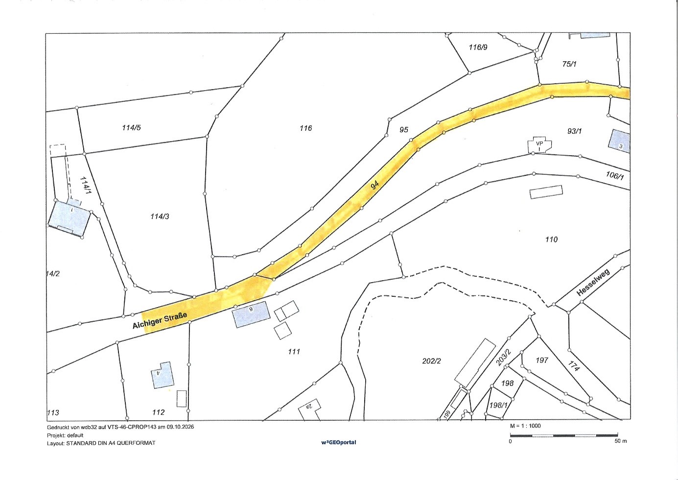 Einschränkungen wegen Kanal- und Wasserleitungsarbeiten
