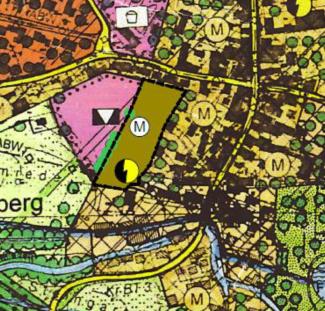 Berichtigungen des wirksamen Flächennutzugsplans des Marktes Weidenberg